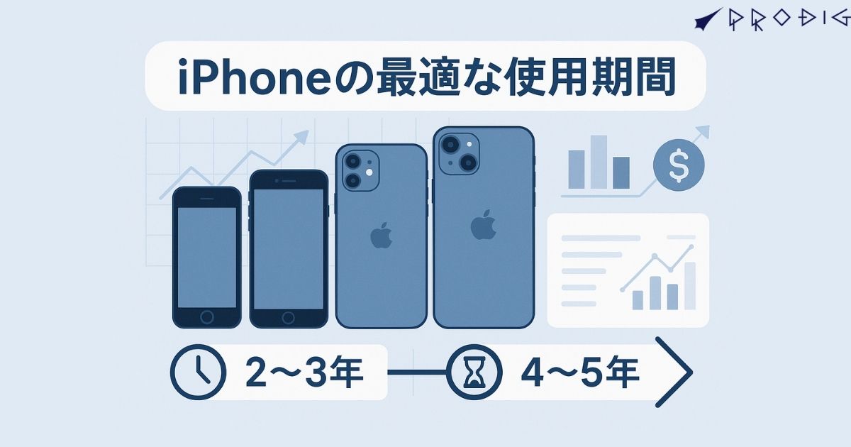 iPhoneは何年使うのが得？結論とタイプ別の最適解（年間コスト・快適性 