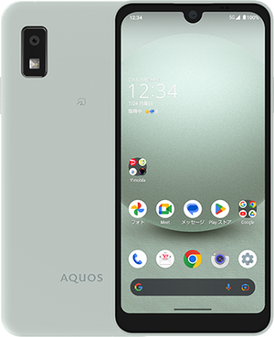 AQUOS wish3 SH-53D 64GB グリーン Aランク