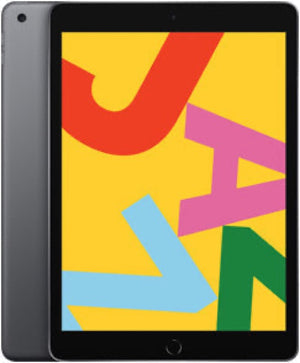 iPad 7 (2019年) Wi-Fi 128GB スペースグレイ Aランク