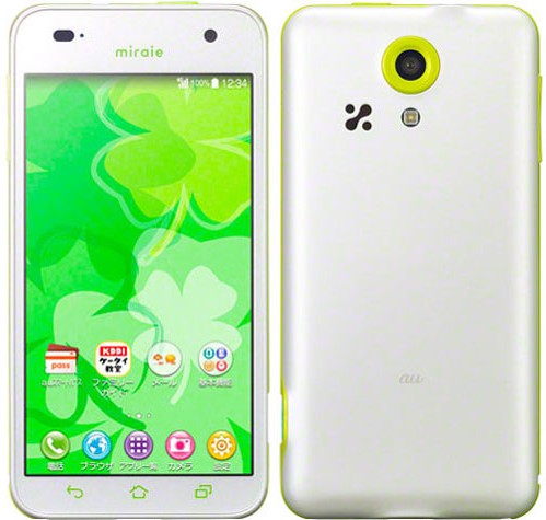 miraie KYL23 8GB シトラスホワイト Bランク au版SIMフリー|中古・整備済み品
