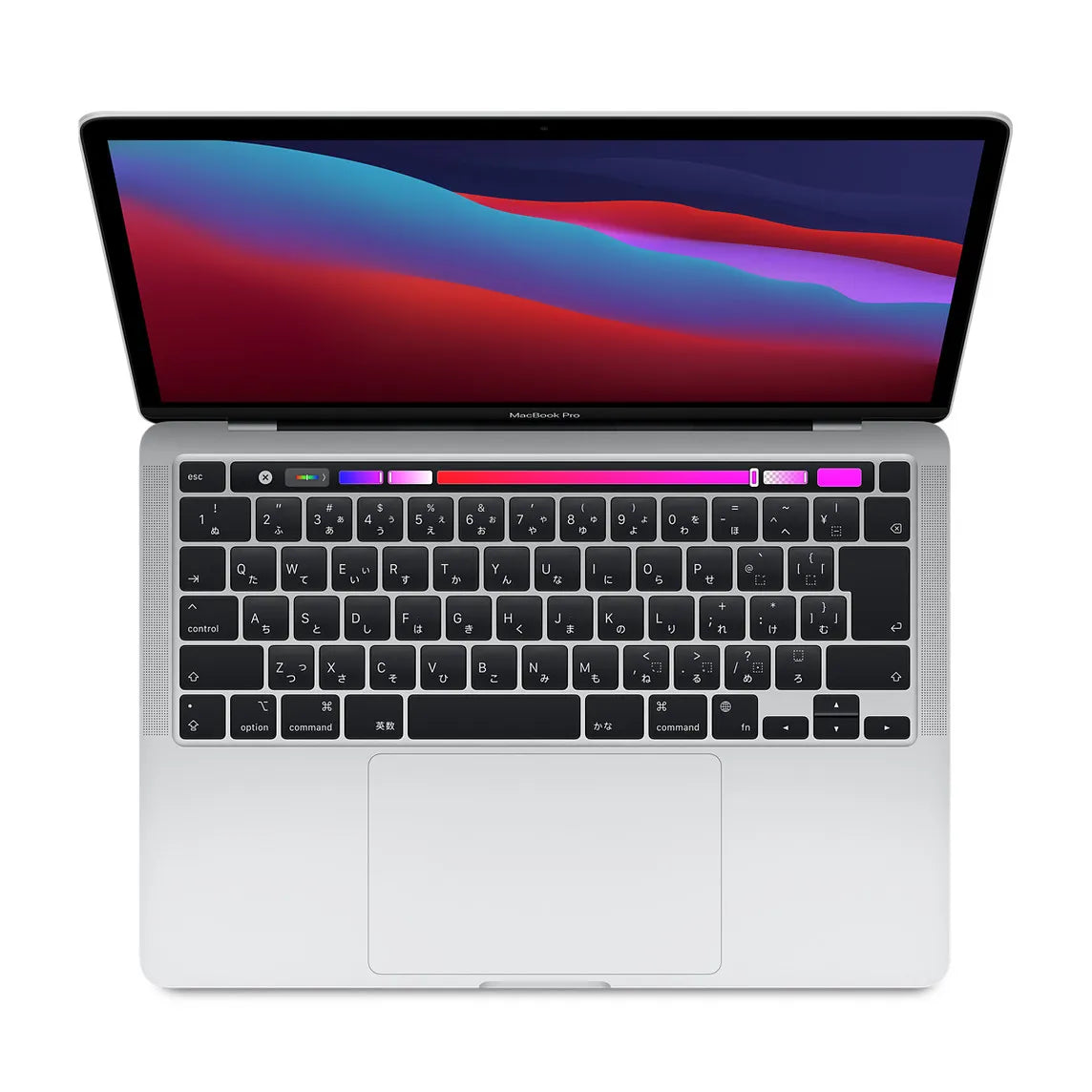 Macbook Pro メモリ16GB SSD512Gb 13インチ　シルバー MacBook Pro 13インチ M1 16GB/512GB シルバー Aランク｜中古スマホ