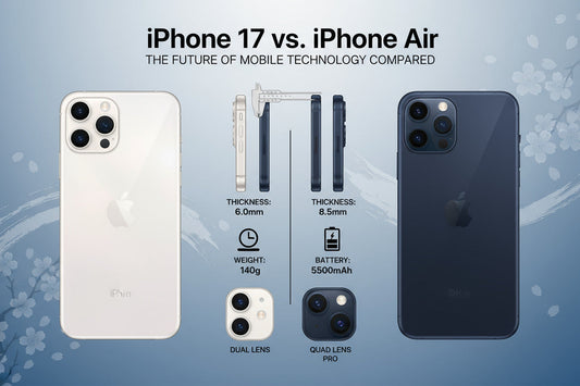 iPhone 17とiPhone Airの違いは？薄さ・重量・電池・カメラ・価格まで徹底比較