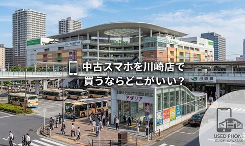 中古スマホを川崎で買うならどこがいい？おすすめの販売店と選び方を解説