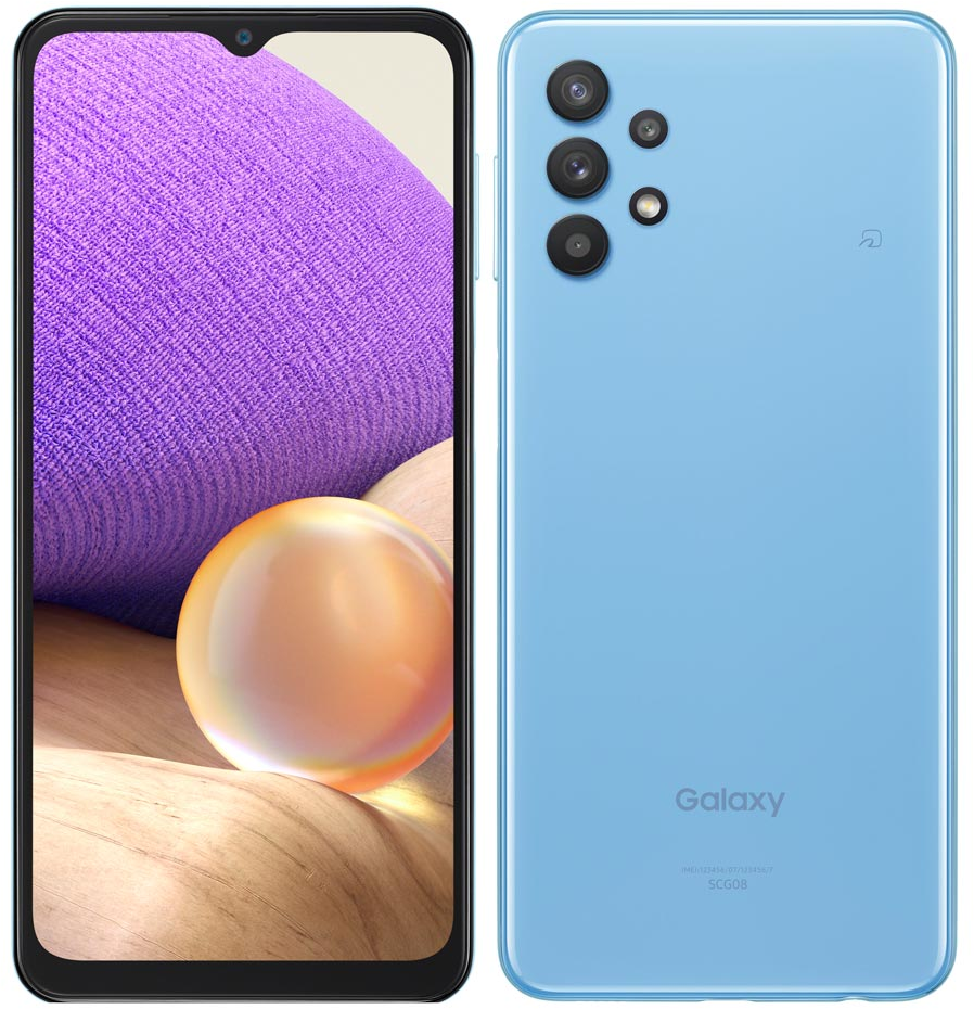 Galaxy A32 5G SCG08 64GB オーサムブルー Sランク