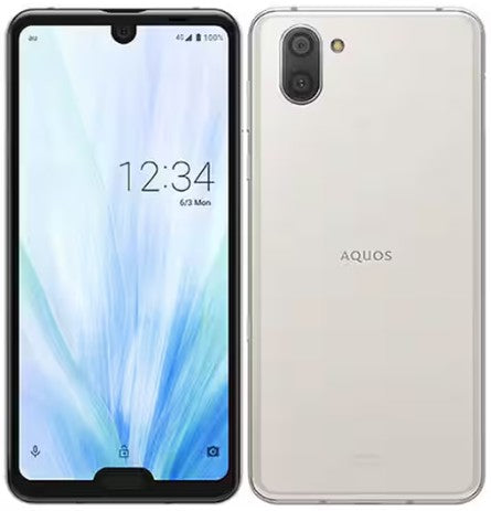 AQUOS R3 SHV44 128GB プラチナホワイト Bランク au版SIMフリー｜中古・整備済み品
