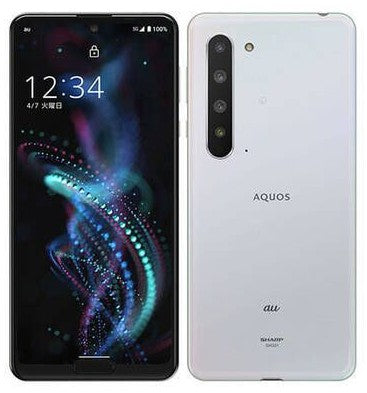 AQUOS R5G SHG01 256GB オーロラホワイト Aランク au版SIMフリー｜中古・整備済み品