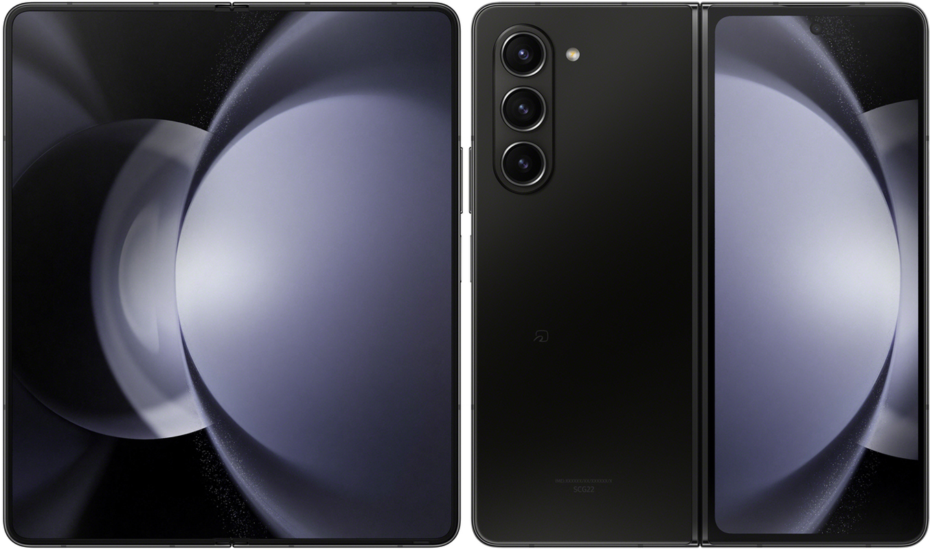 Galaxy Z Fold 5 SCG22 256GB ファントムブラック Cランク