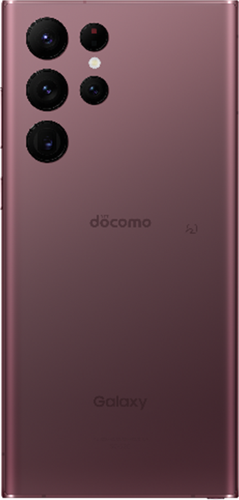 Galaxy S22 Ultra SC-52C 256GB バーガンディ Bランク 背面
