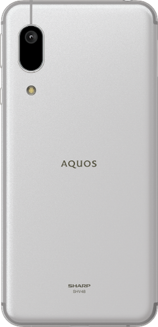 AQUOS sense3 basic SHV48 32GB シルバー Bランク 背面