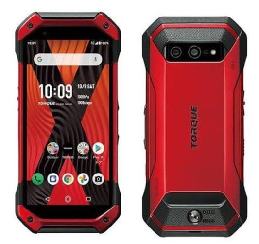 TORQUE 5G KYG01 128GB レッド Aランク au版SIMフリー｜中古・整備済み品