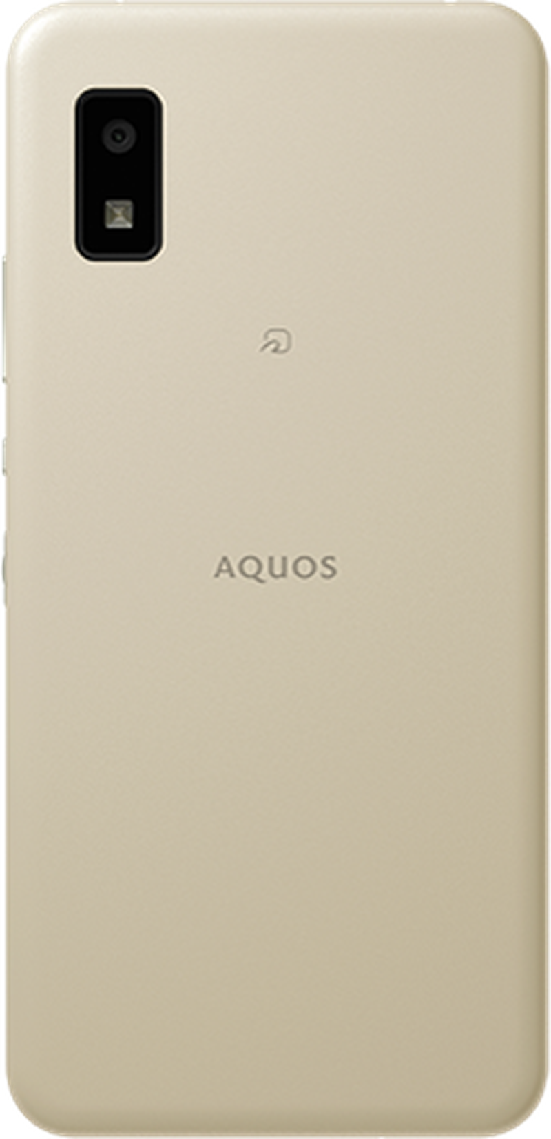 AQUOS wish2 A204SH 64GB アイボリー Cランク 背面