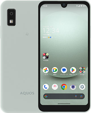 AQUOS wish3 A303SH 64GB グリーン Bランク