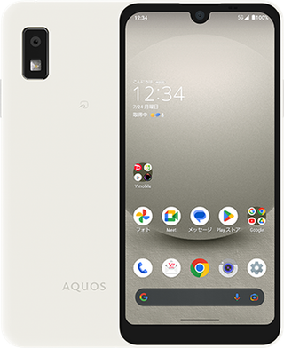AQUOS wish3 SH-53D 64GB ホワイト Aランク