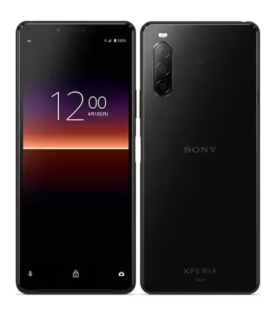 【ネットワーク利用制限▲】Xperia 10 II 64GB ブラック 【au版SIMフリー】 Cランク