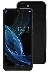 AQUOS R WiMAX 2+ 64GB プレミアムブラック Bランク