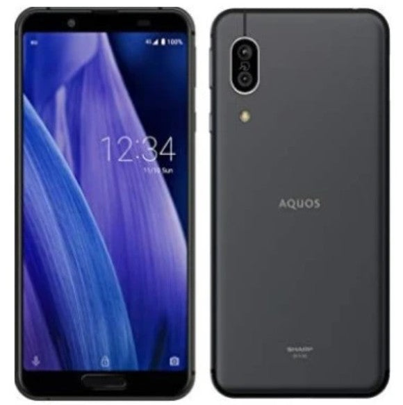 AQUOS sense3 basic 907SH 32GB ブラック Cランク SoftBank版SIMフリー｜中古・整備済み品