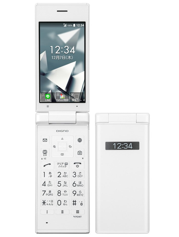 DIGNO® ケータイ2 ホワイト Cランク SIMフリー｜中古・整備済み品