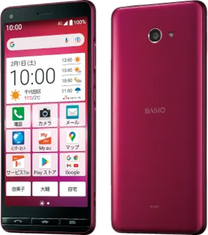 BASIO4 32GB レッド Bランク