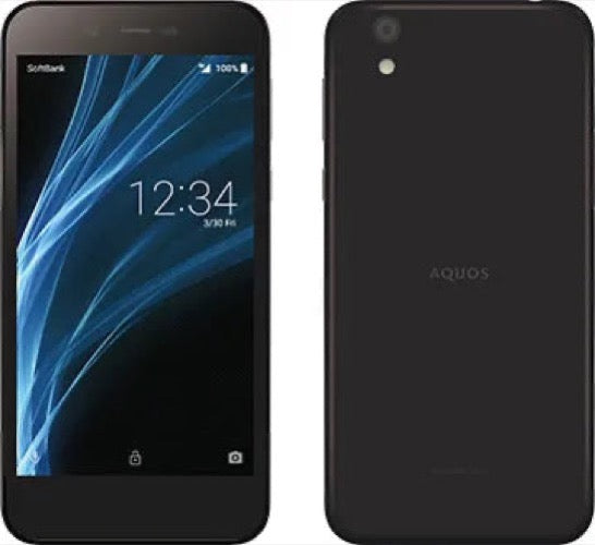 新品未使用 AQUOS sense ブラック AQUOS sense basic 32GB ブラック Bランク｜中古スマホ・タブレットの