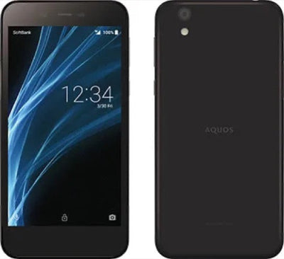 AQUOS sense basic 32GB ブラック Bランク SIMフリー｜中古・整備済み品