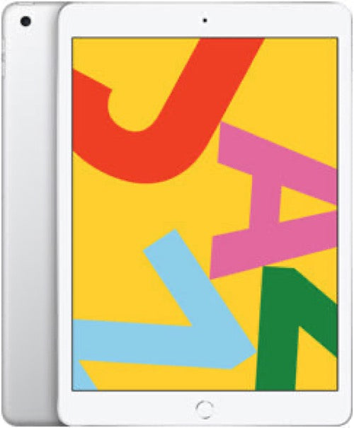 iPad 7 （2019年） Wi-Fi+Cellular 128GB シルバー Sランク