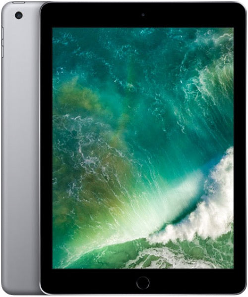 iPad 5 （2017年） Wi-Fi+Cellular 128GB スペースグレイ Cランク
