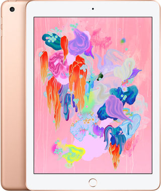 iPad 6 （2018年） Wi-Fi+Cellular 128GB ゴールド Aランク