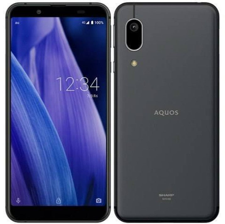 AQUOS sense3 basic 907SH 32GB ブラック Aランク SoftBank版SIMフリー｜中古・整備済み品