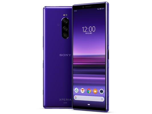 Xperia1 SOV40 64GB パープル Cランク