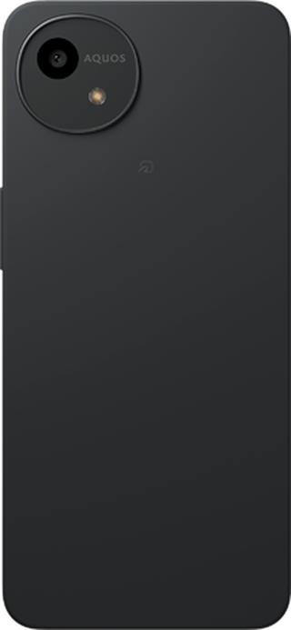 AQUOS wish4 A402SH 64GB ブラック Aランク 背面